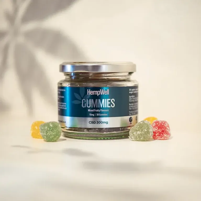 HempWell CBD Gummies | 300mg CBD | 30 pieces - Image 2