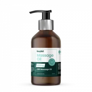 HempWell CBD Massage Oil | 500mg CBD | 250ml Bottle